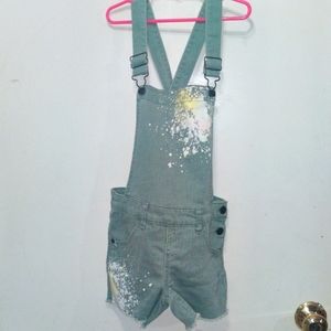 Girls denim short jumper